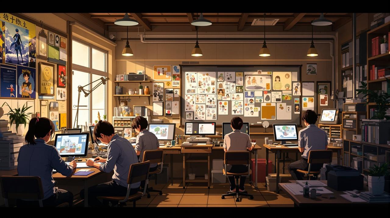 从零开始的动漫制作：揭秘日本动画制作流程 - 动漫影院资讯